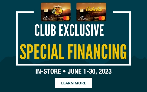 club exclusive special financing