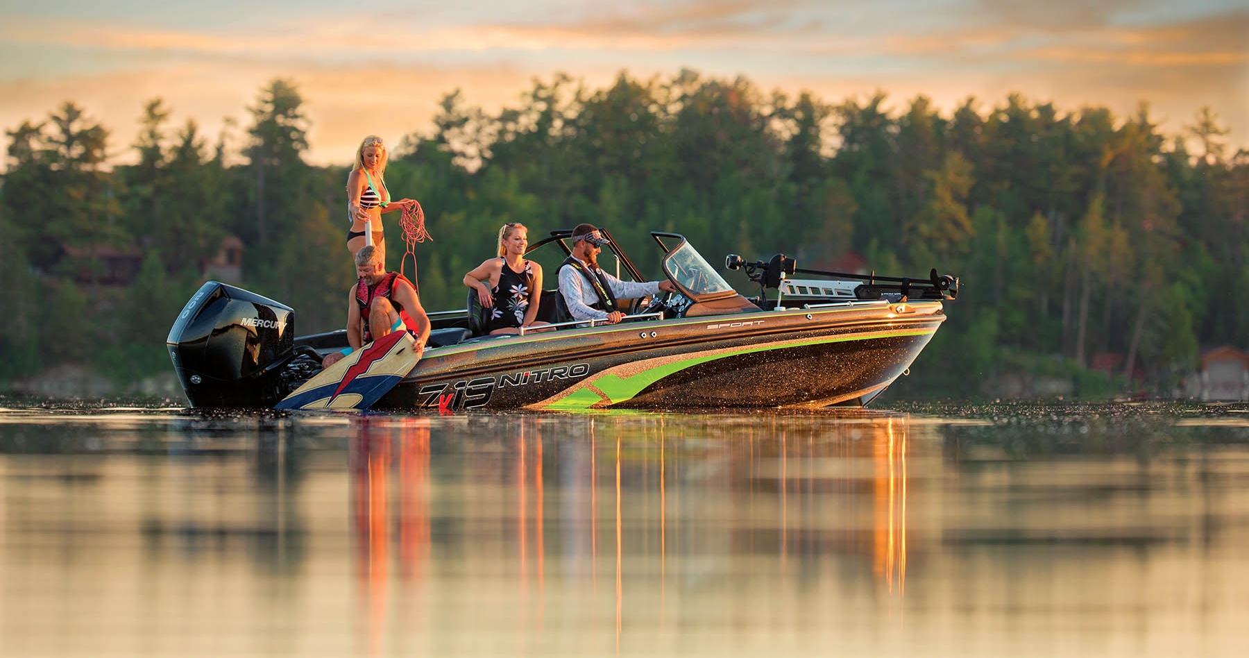Zv19 Sport Fish and Ski boat